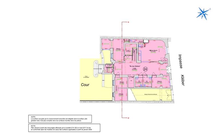 Bureau Location 75116 PARIS 10 RUE CIMAROSA