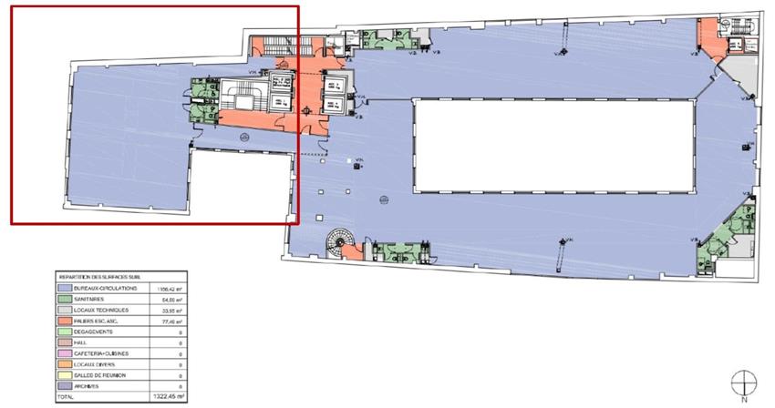 Bureau Location 75008 PARIS 25-27 RUE D'ASTORG