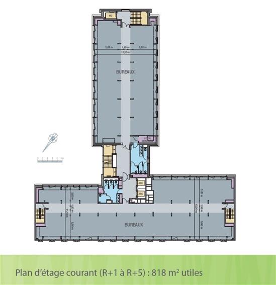 Bureau Location 92100 BOULOGNE BILLANCOURT 7-15 RUE DU DOME