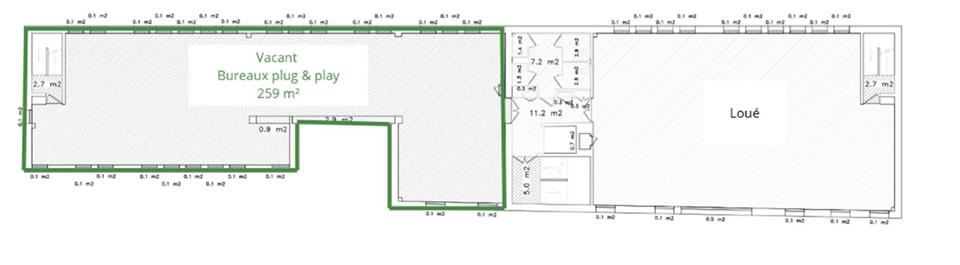 Bureau Location 69100 VILLEURBANNE 26 RUE EMILE DECORPS