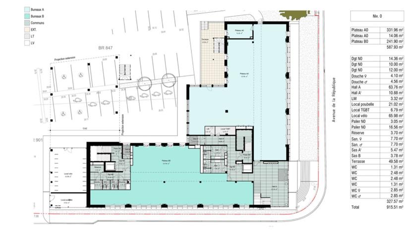 Bureau Location 59700 MARCQ EN BAROEUL