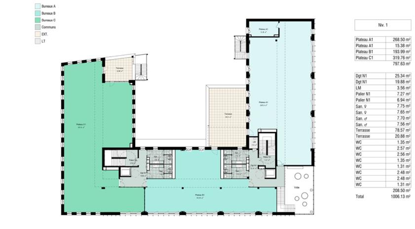 Bureau Location 59700 MARCQ EN BAROEUL