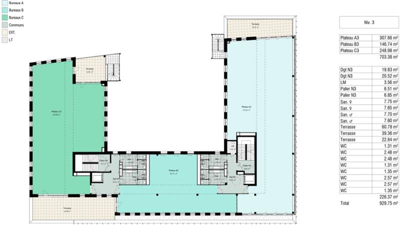 Bureau Location 59700 MARCQ EN BAROEUL