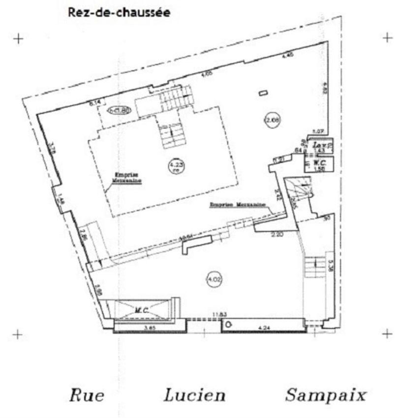 Bureau Location 75010 PARIS 39 RUE LUCIEN SAMPAIX