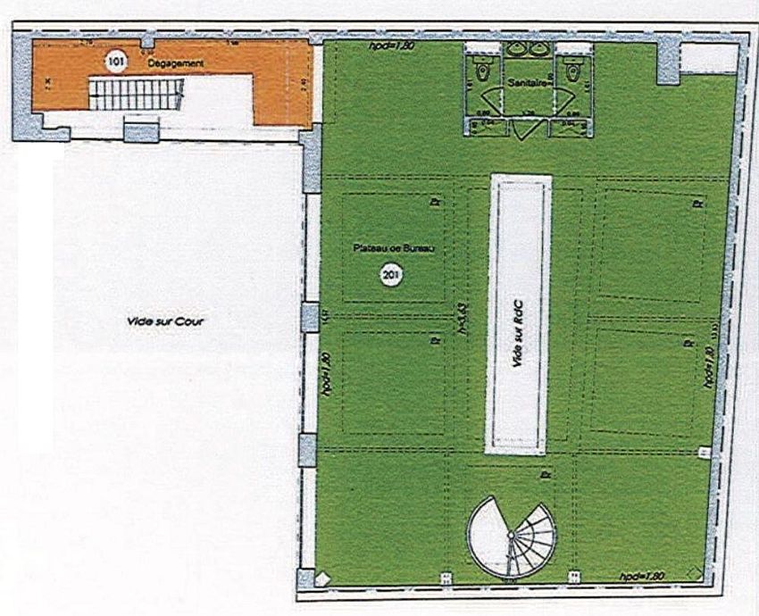 Bureau Location 75009 PARIS