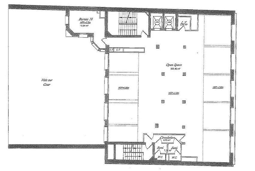 Bureau Location 75008 PARIS 14 RUE CAMBACERES