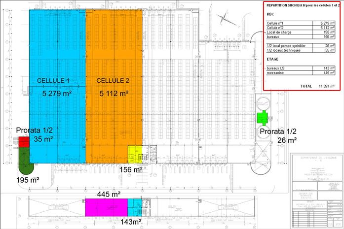 Entrepôt / Local d'activités Location 91090 LISSES