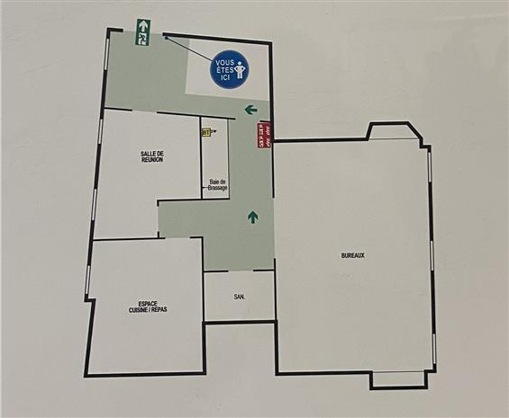 Bureau Location 75001 PARIS 2 RUE DU ROULE