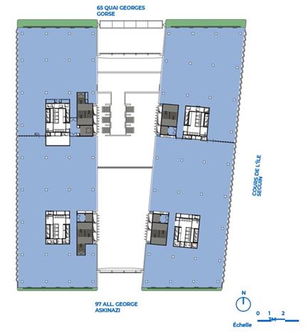 Bureau Location 92100 BOULOGNE BILLANCOURT 65 QUAI GEORGES GORSE