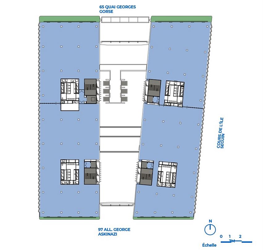 Bureau Location 92100 BOULOGNE BILLANCOURT 65 QUAI GEORGES GORSE