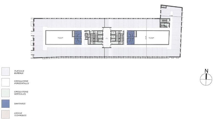 Bureau Location 93100 MONTREUIL 89 RUE MARCEAU