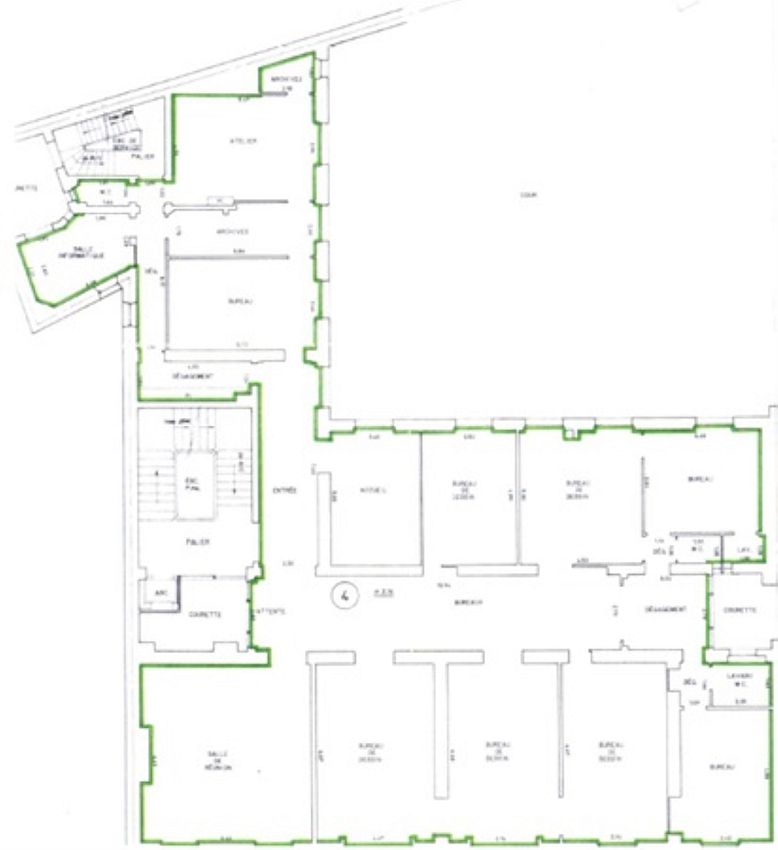 Bureau Location 75016 PARIS 15 AVENUE D'EYLAU