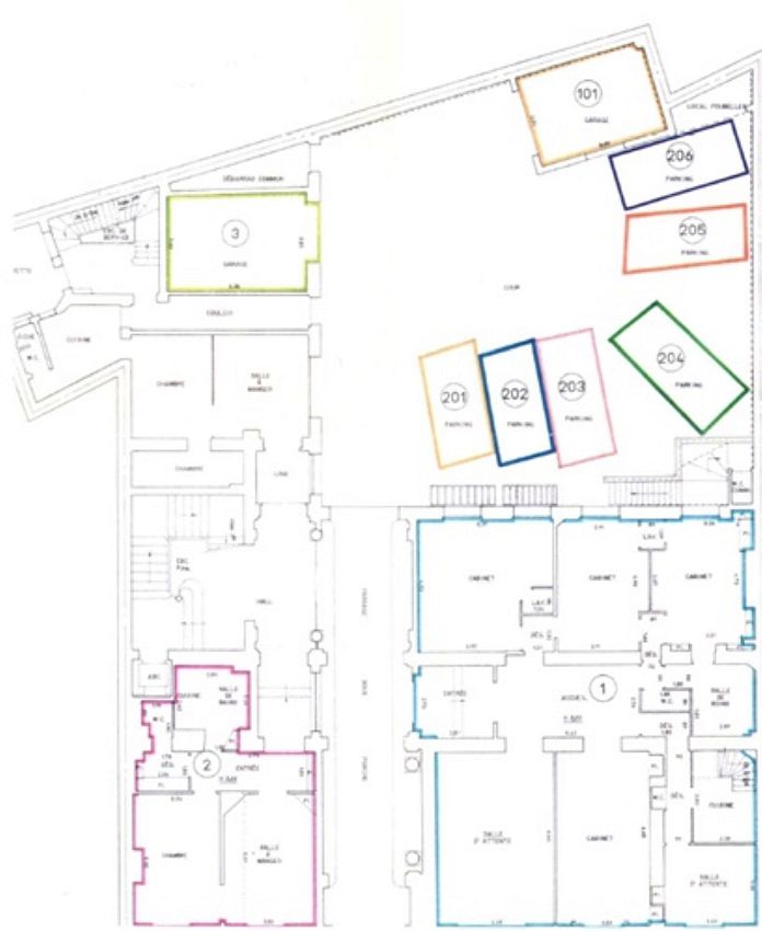 Bureau Location 75016 PARIS 15 AVENUE D'EYLAU