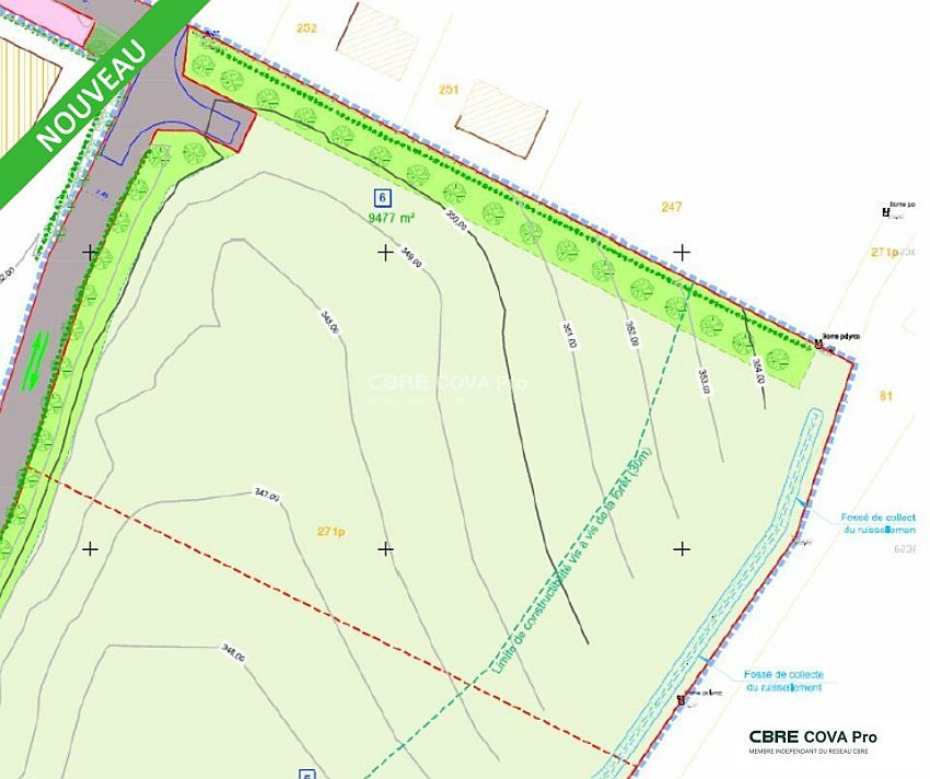 Terrain Vente 25870 CHATILLON LE DUC