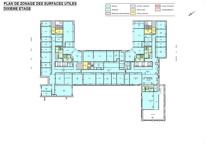 Bureau Location 92000 NANTERRE 119-125 RUE DES 3 FONTANOT