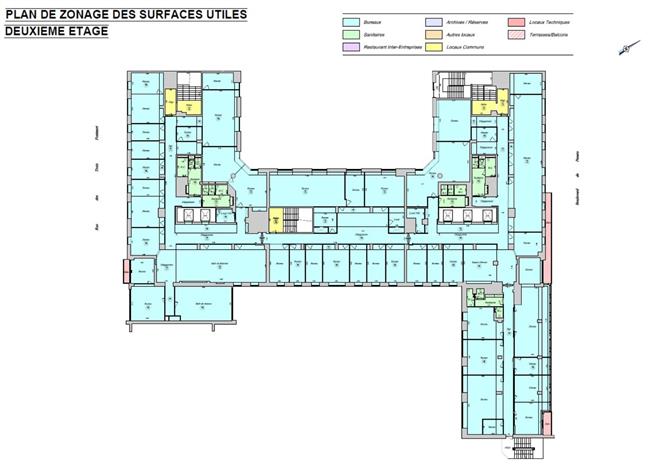 Bureau Location 92000 NANTERRE 119-125 RUE DES 3 FONTANOT