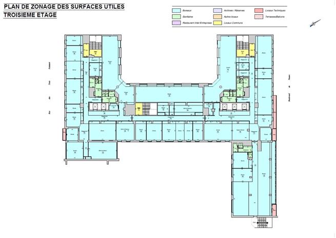 Bureau Location 92000 NANTERRE 119-125 RUE DES 3 FONTANOT