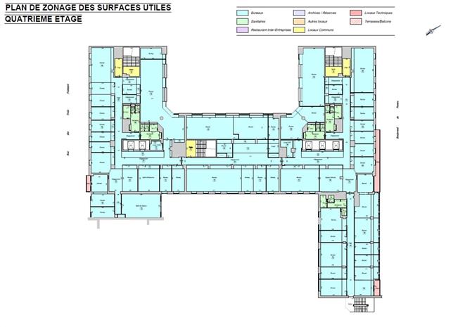 Bureau Location 92000 NANTERRE 119-125 RUE DES 3 FONTANOT