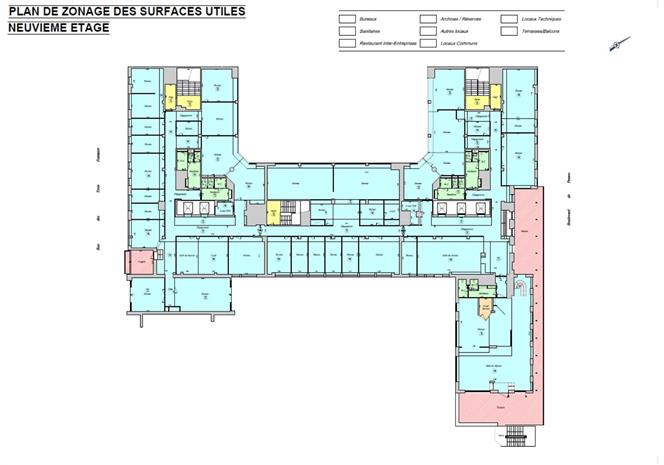 Bureau Location 92000 NANTERRE 119-125 RUE DES 3 FONTANOT