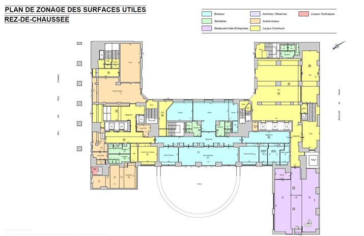 Bureau Location 92000 NANTERRE 119-125 RUE DES 3 FONTANOT