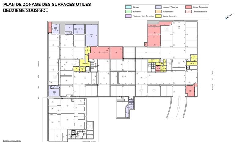 Bureau Location 92000 NANTERRE 119-125 RUE DES 3 FONTANOT