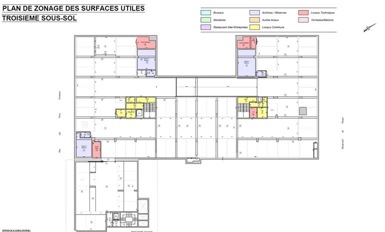 Bureau Location 92000 NANTERRE 119-125 RUE DES 3 FONTANOT