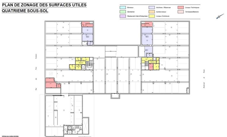 Bureau Location 92000 NANTERRE 119-125 RUE DES 3 FONTANOT