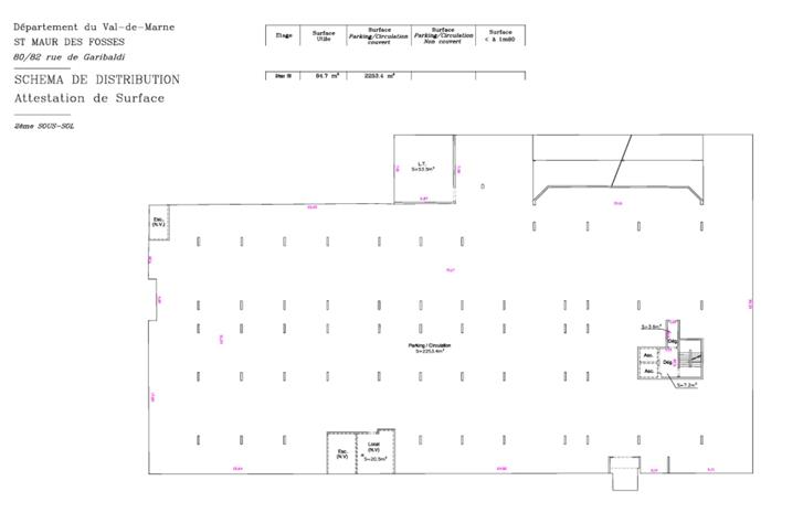 Bureau Vente/Location 94100 ST MAUR DES FOSSES