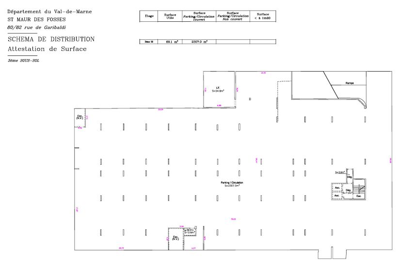 Bureau Vente/Location 94100 ST MAUR DES FOSSES