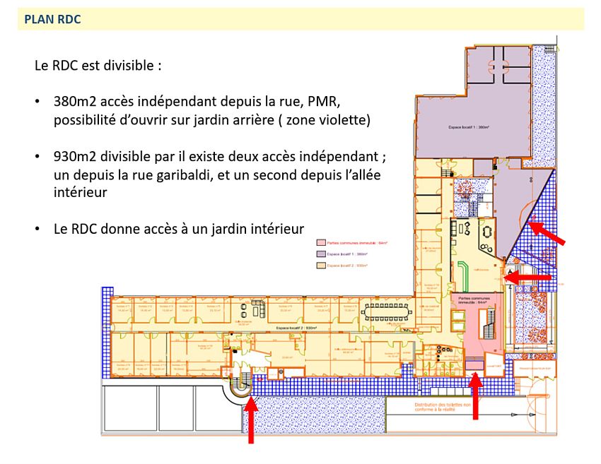 Bureau Vente/Location 94100 ST MAUR DES FOSSES