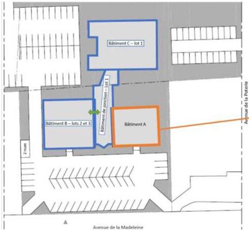 Bureau Location 33170 GRADIGNAN 3 AVENUE DE LA MADELEINE