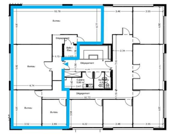 Bureau Location 33170 GRADIGNAN 3 AVENUE DE LA MADELEINE
