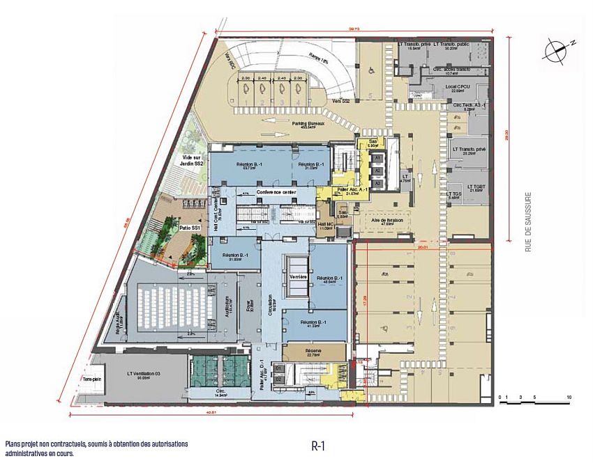 Bureau Location 75017 PARIS