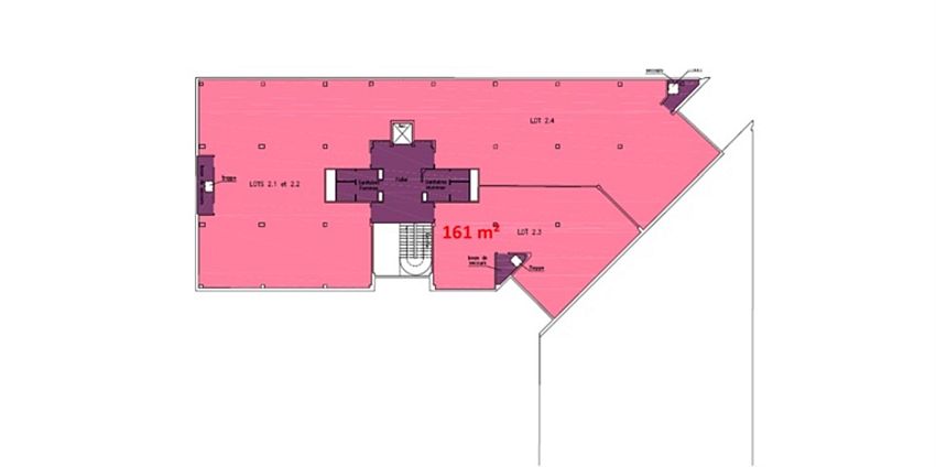 Bureau Location 31770 COLOMIERS 39 CHEMIN DES RAMASSIERS