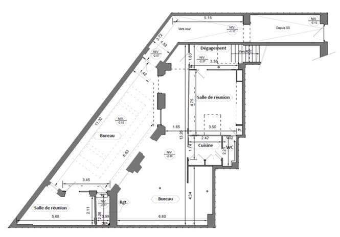Bureau Location 75008 PARIS 29 BOULEVARD MALESHERBES
