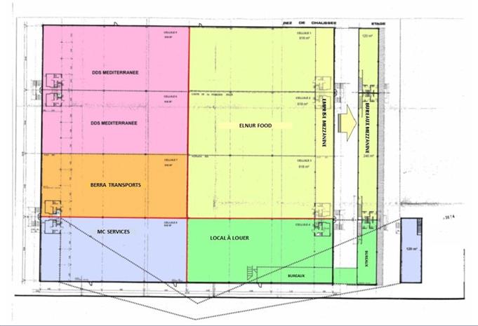 Local d'activités Location 69680 CHASSIEU