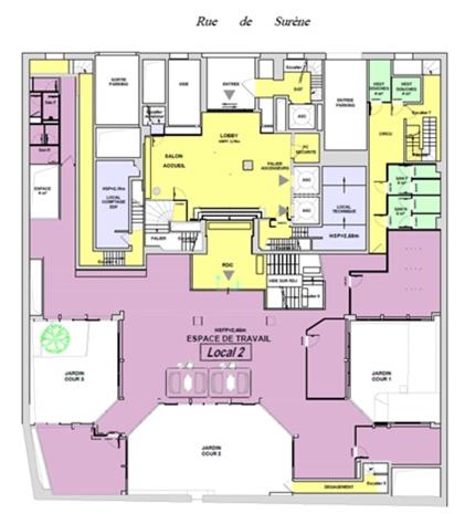 Bureau Location 75008 PARIS