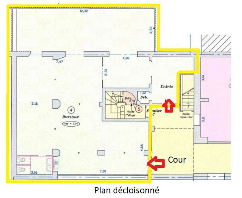 Bureau Location 75011 PARIS