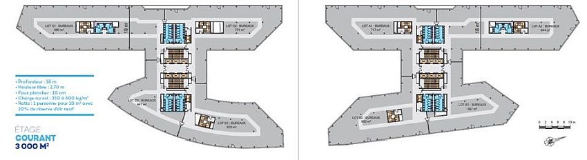 Bureau Location 92220 BAGNEUX 4 AVENUE VICTOR HUGO