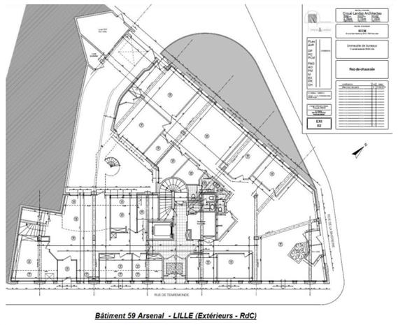 Bureau Location 59800 LILLE