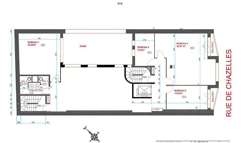 Bureau Location 75017 PARIS