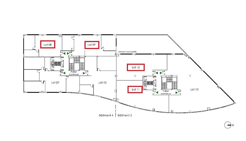 Bureau Location 31500 TOULOUSE 2-4 RUE MARYSE HILSZ
