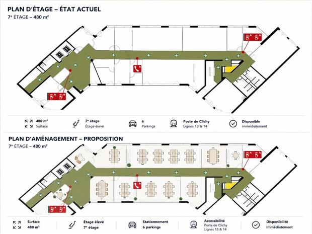 Bureau Vente 75017 PARIS 63-63BIS BOULEVARD BESSIERES