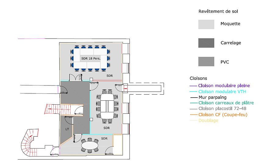 Bureau Location 75011 PARIS 41 RUE SAINT SEBASTIEN