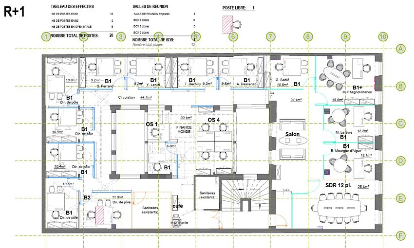 Bureau Location 75011 PARIS 41 RUE SAINT SEBASTIEN