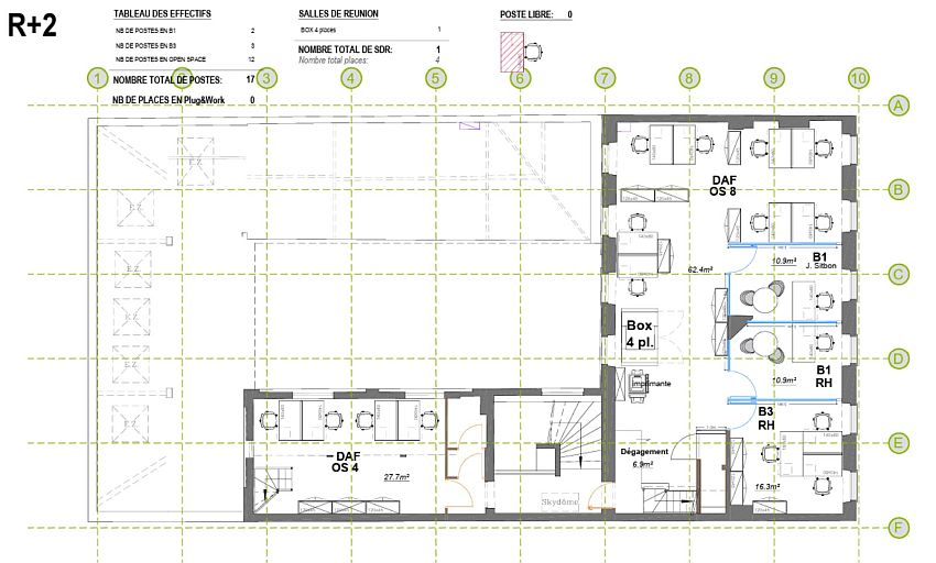 Bureau Location 75011 PARIS 41 RUE SAINT SEBASTIEN