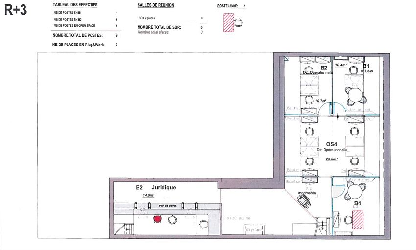 Bureau Location 75011 PARIS 41 RUE SAINT SEBASTIEN