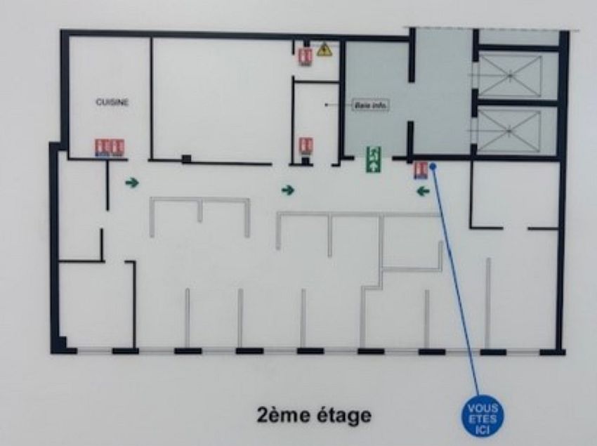 Bureau Location 75002 PARIS 10 RUE DE LA PAIX