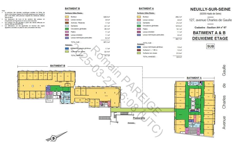 Bureau Location 92200 NEUILLY SUR SEINE
