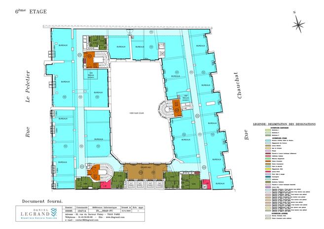 Bureau Location 75009 PARIS 20 RUE LE PELETIER